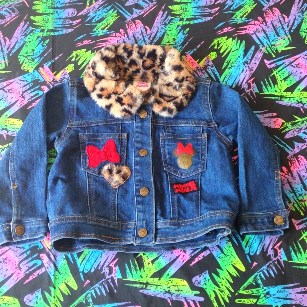 Disney Junior Minnie Mouse Jean Jacket
